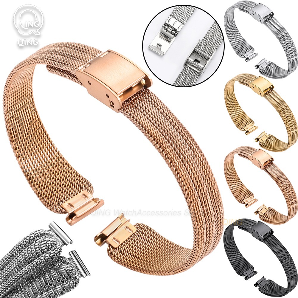 Mesh Strap Metal - 8/10mm Stainless Steel Replacement Watch Band