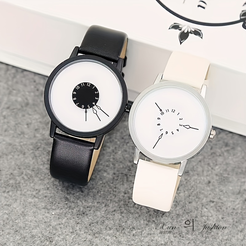 Canvas Strap Watch - 1PC Personality Concept Black Technology Watch