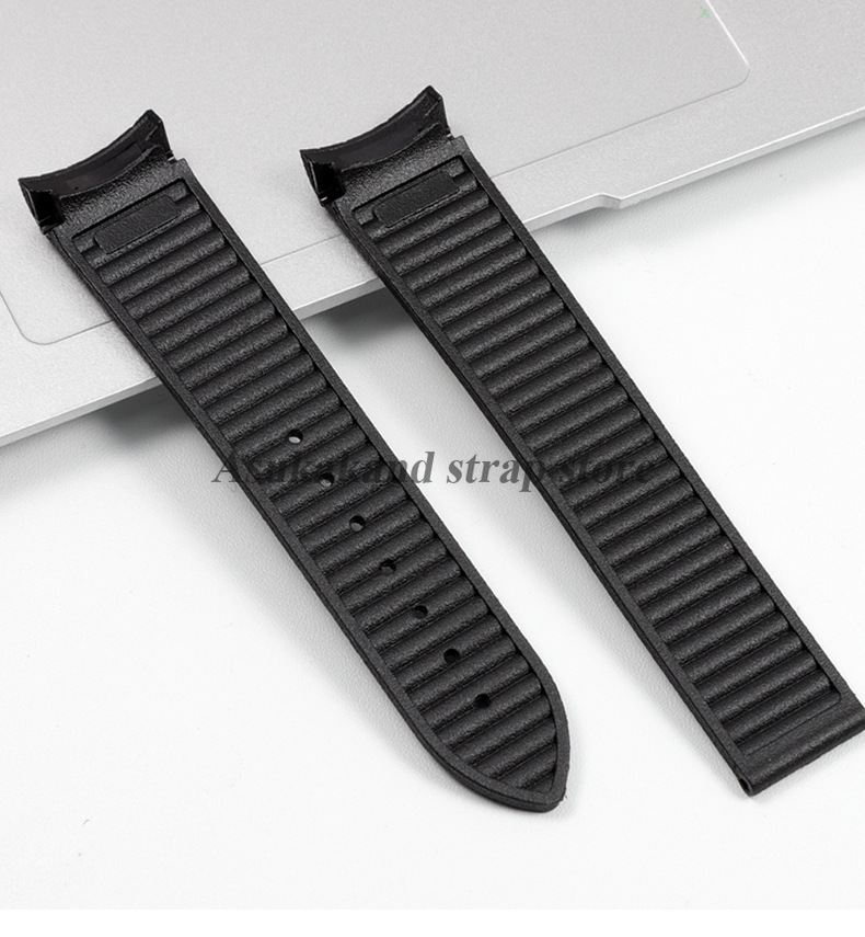 Curved End Rubber Silicone Wat - огляд і ціна Omega Watch Speedmaster