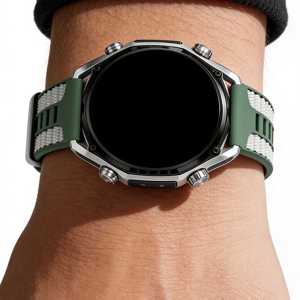 Dual-Color Silicone Watch Band - огляд і ціна Silicone Watch Band 22Mm