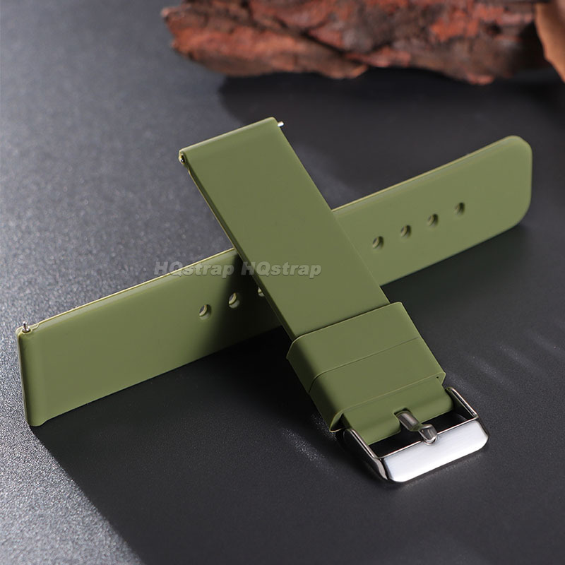 Silicone Strap 12mm 14mm 16mm  - огляд і ціна Canvas Strap Watch