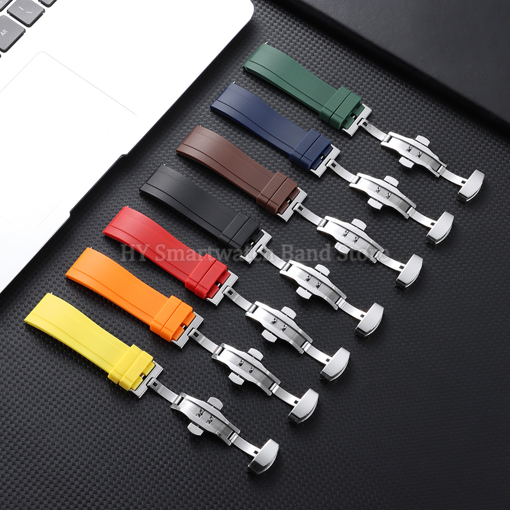 18mm 20mm 22mm 24mm Silicone W - огляд і ціна Suede Strap Watch
