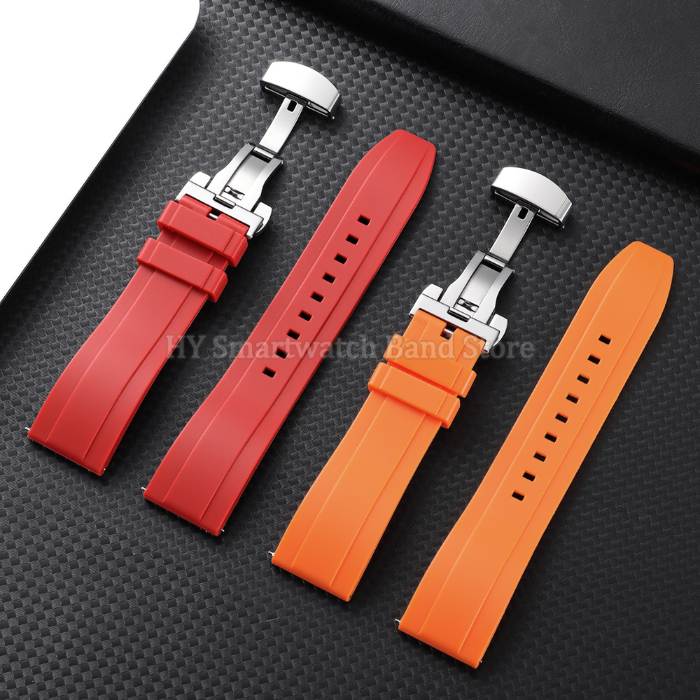 18mm 20mm 22mm 24mm Silicone W - огляд і ціна Suede Strap Watch
