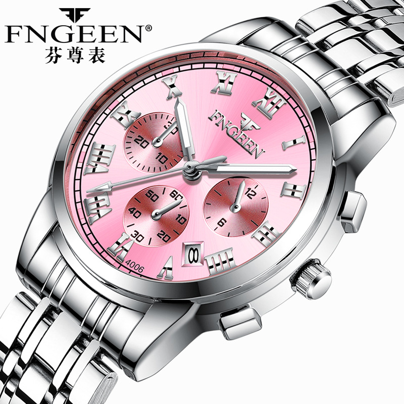FNGEEN Luxury Quartz Watch Wom - огляд і ціна Stainless Bracelet Diver