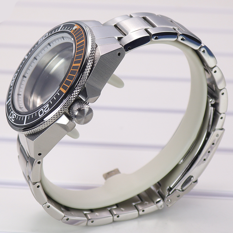 43.8mm Silver Modified Samurai - огляд і ціна Seiko Watch 5 Sports