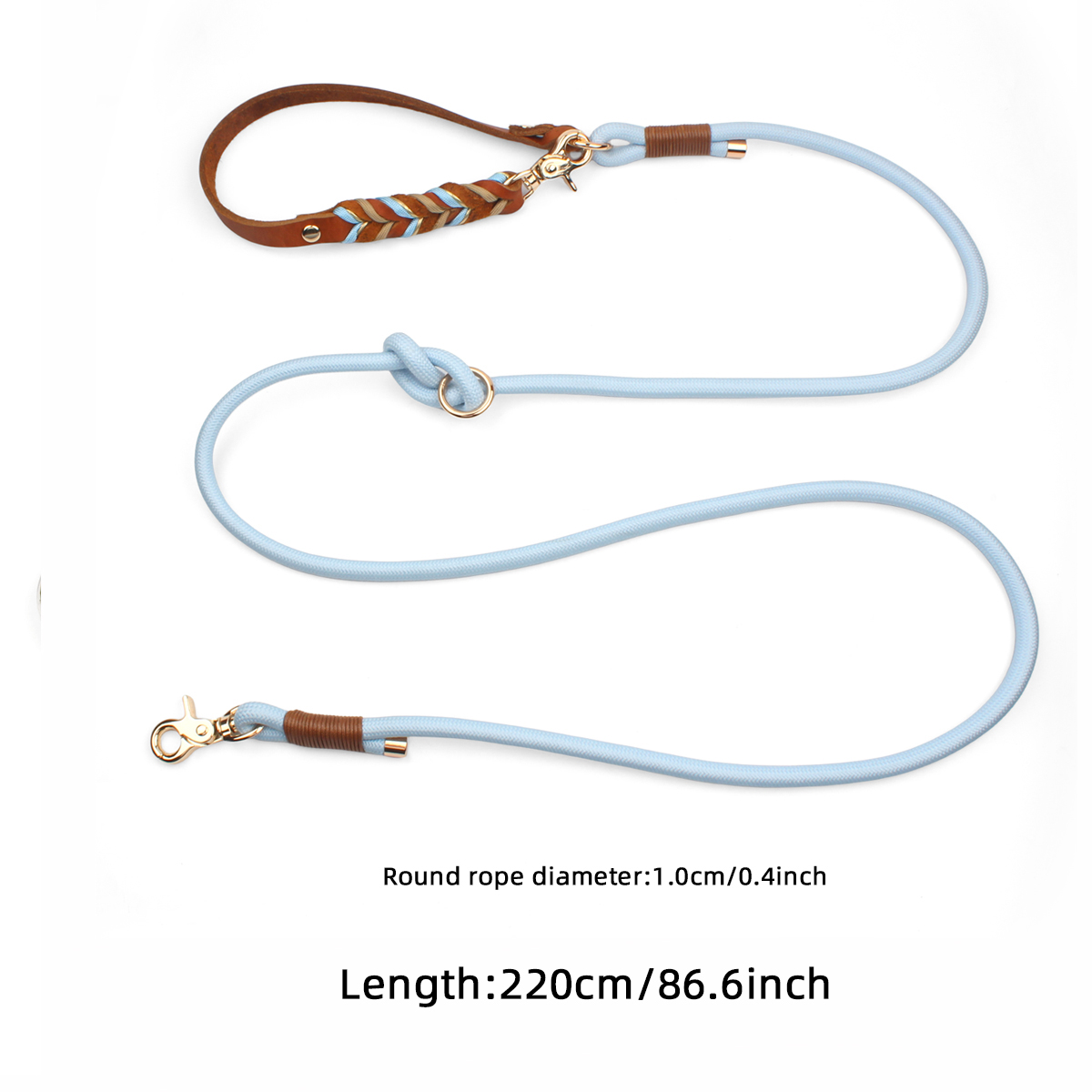 Genuine Leather Dog Leashes Mu - огляд і ціна Leather Strap Quick Release