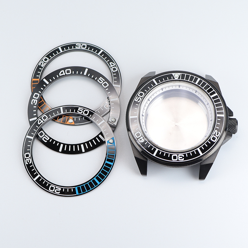 43.8mm Diver Watch Case Rubber - огляд і ціна Rubber Strap Diver
