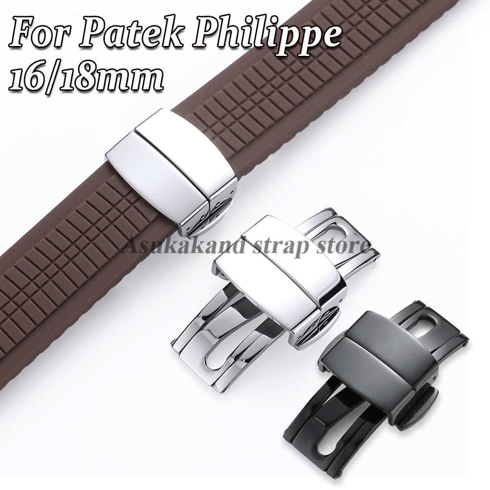 16mm 18mm Stainless Steel Poli - огляд і ціна Patek Philippe Watch Aquanaut