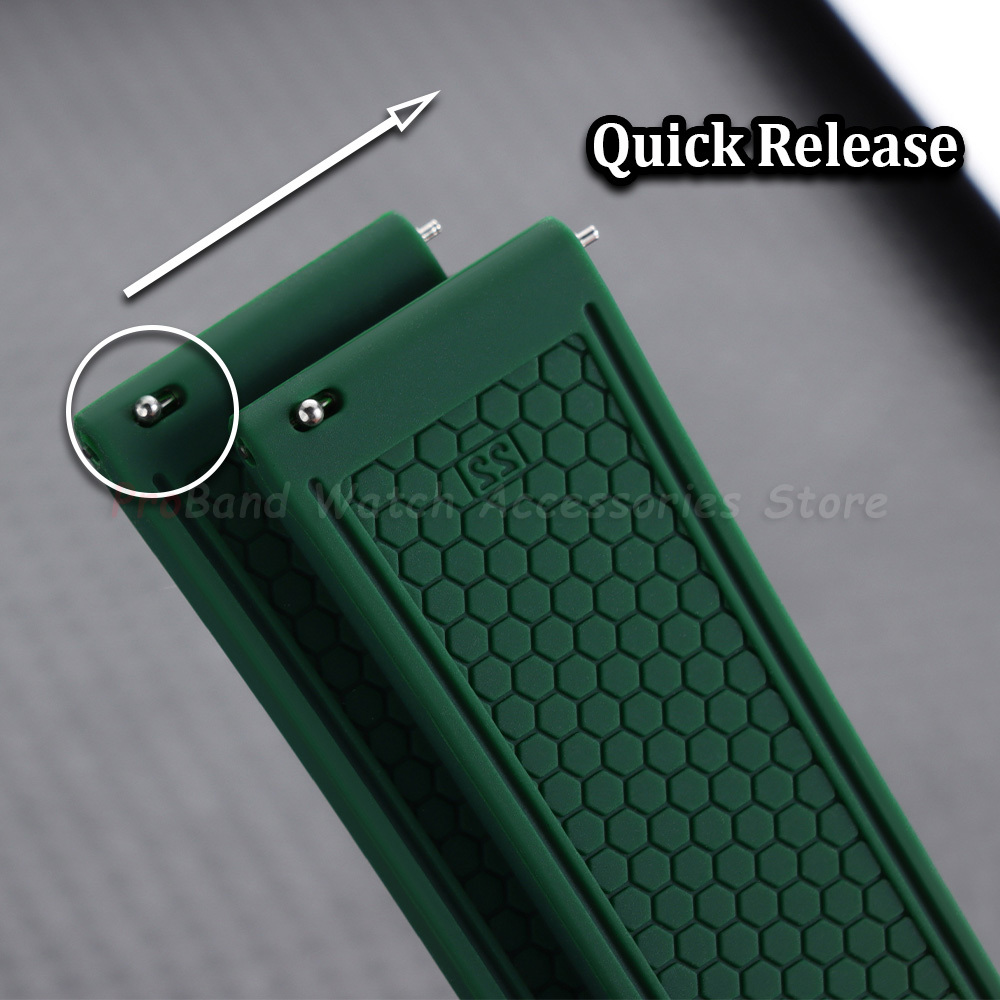 Quick Release Rubber Watch Str - огляд і ціна Rubber Strap Diver