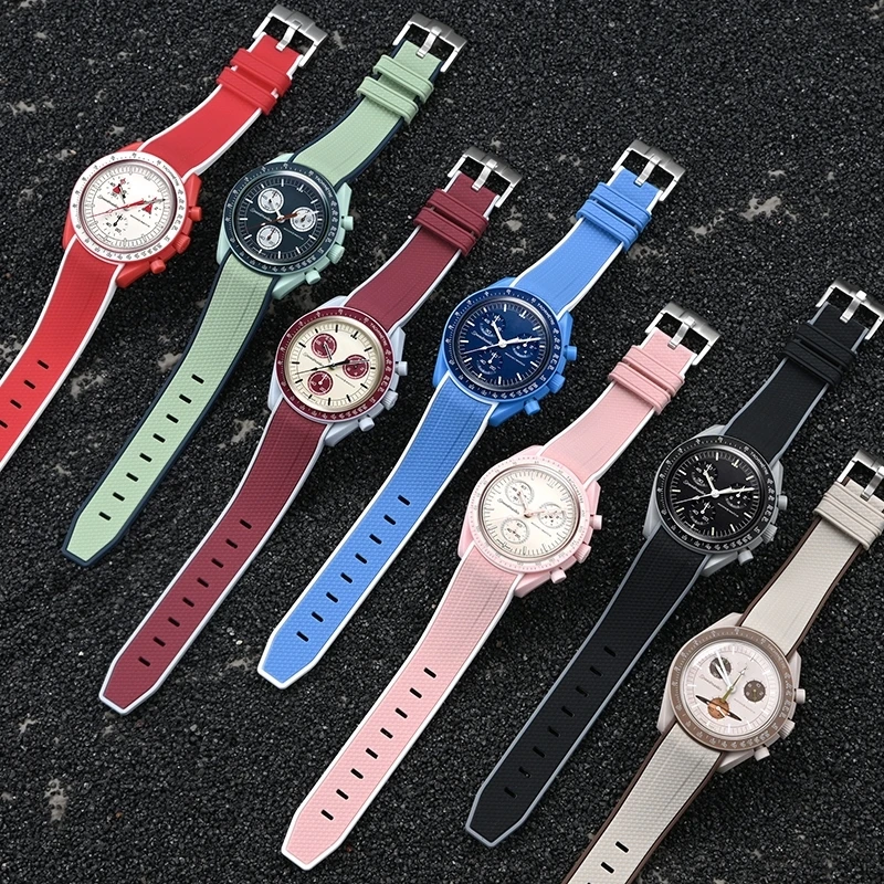For Omega Swatch 20mm Curve Wa - огляд і ціна Buckle Pin Ss