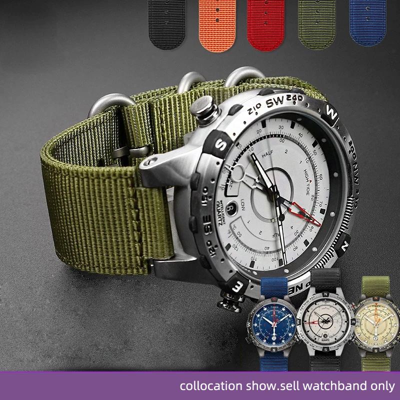 24*16mm Convex Metal ring nylo - огляд і ціна Citizen Watch Promaster