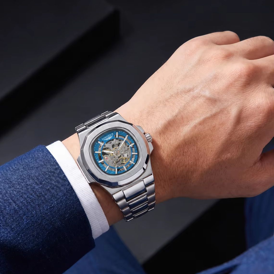 LONGLUX Men Automatic Mechanic - огляд і ціна Seiko Watch 5 Sports