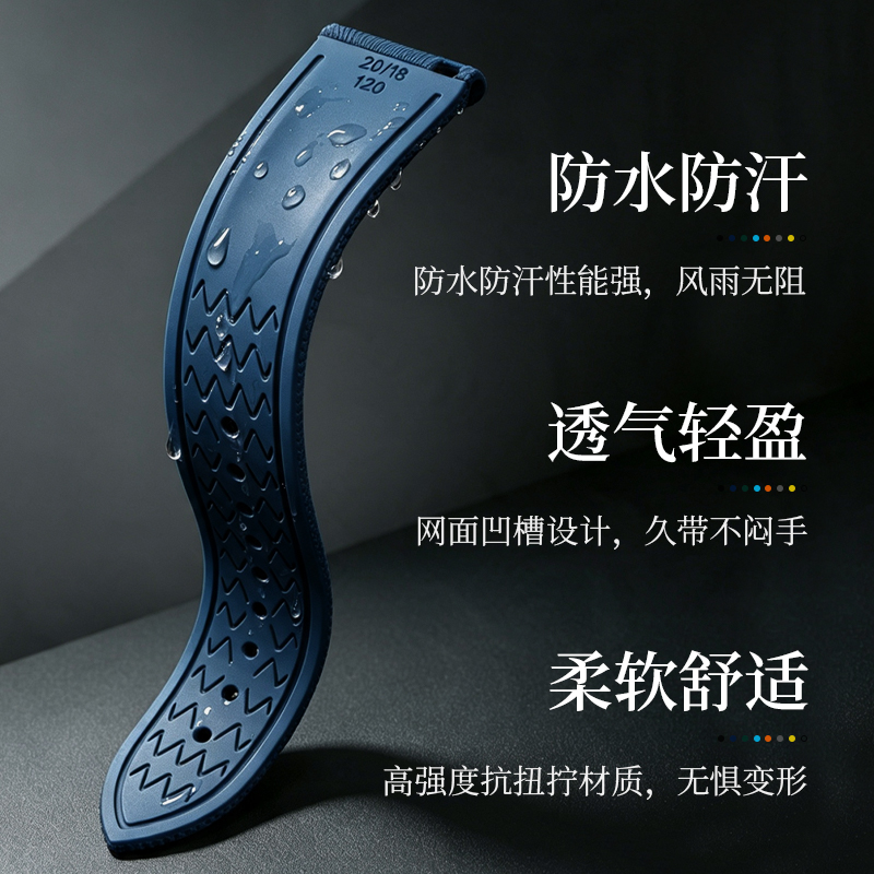 Fluororubber Watch Strap, Nylo - огляд і ціна Seiko Watch 5 Sports