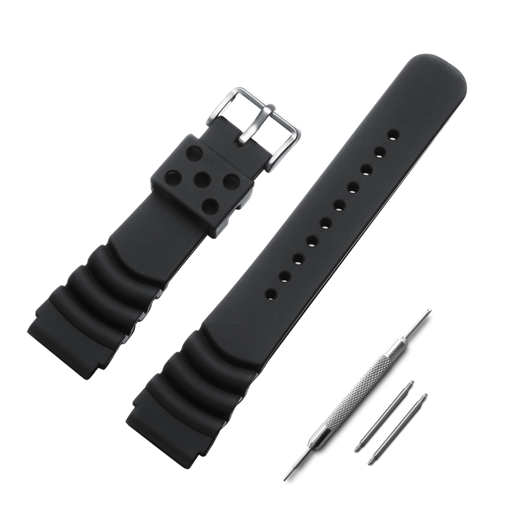 ADDIESDIVE Watch Strap 20mm 22 - огляд і ціна Rubber Strap Diver